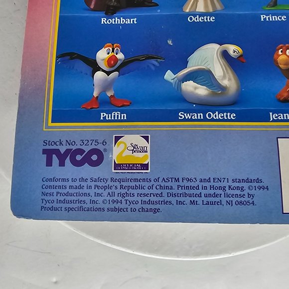 Vintage Tyco The Swan Princess Rothbart Miniature Figure Cake Topper 1994 - Picture 8 of 8